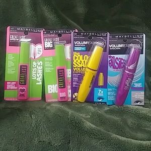 Bundle Of 4 Maybelline Mascara